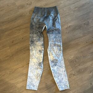 lululemon athletica Blue and Gray Leggings